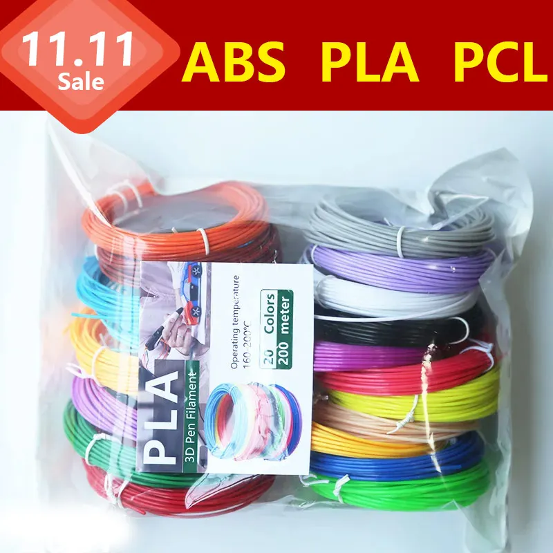 Brilliant Color Filament do pióra 3D o średnicy 1,75 mm ABS / PLA / PCL Filament, bezpieczny plastikowy…