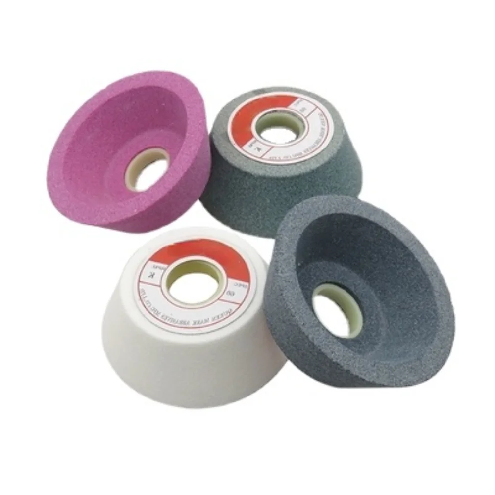 Ceramiczne ściernica/zielony węglik krzemu chrom korund biały korund miska typu ściernica/125*45*32mm