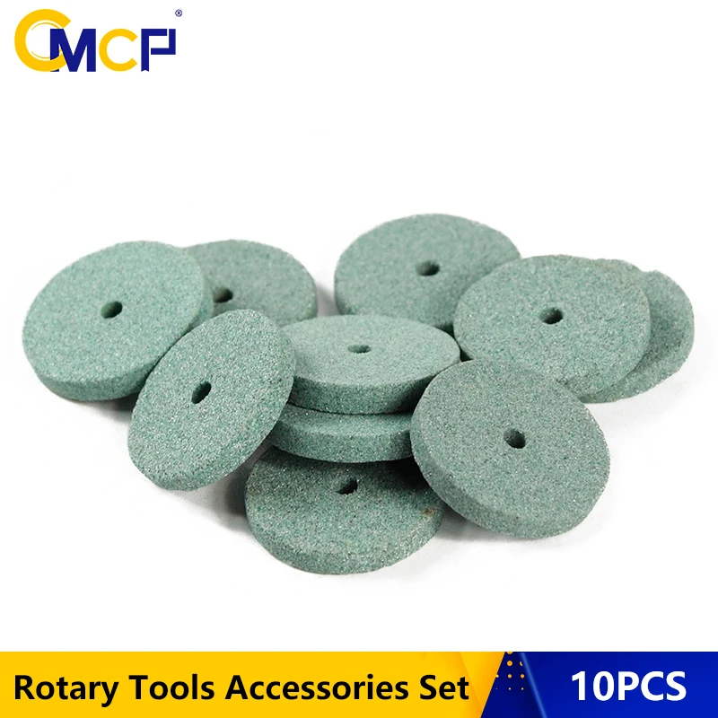 CMCP 10 sztuk 20mm Mini wiertarka szlifowanie zestaw do kół nakładka polerska do szlifierka Dremel narzędzie…