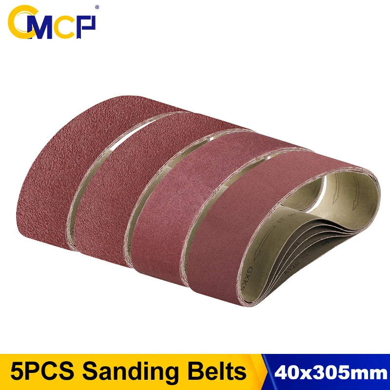 CMCP 5 szt. taśm szlifierskich 40x305mm do polerki, do obróbki metalu i drewna, narzędzia do szlifowania… CMCP 5 szt. taśm szlifierskich 40x305mm do polerki, do obróbki metalu i drewna, narzędzia do szlifowania…