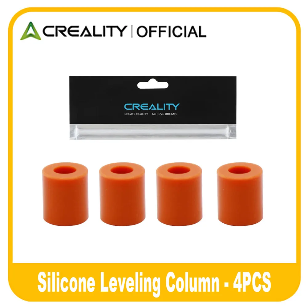 Creality 4PCS Silikonowa kolumna poziomująca Solidny wspornik łóżka Gorące łóżko Poziomująca nasadka…