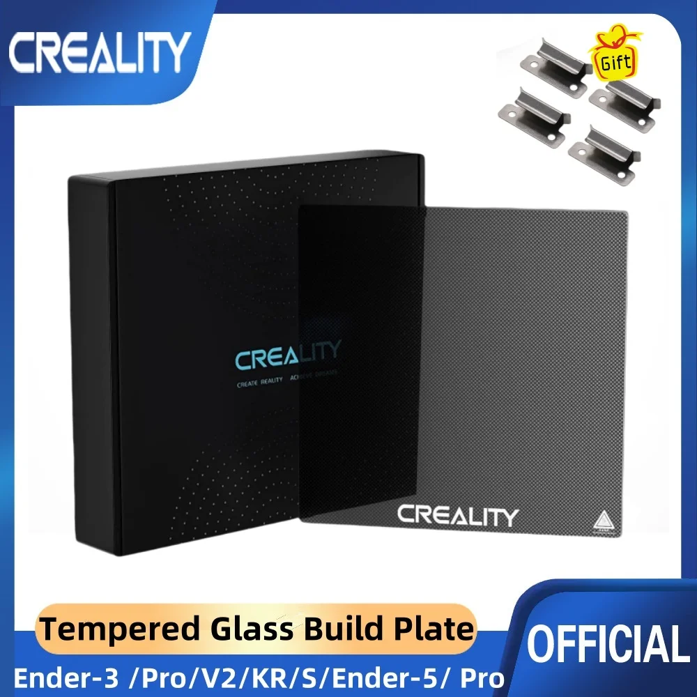 Creality Ender 3 Glass Bed Ulepszona drukarka 3D ze szkła hartowanego Powierzchnia budowania 235x235x4mm dla…