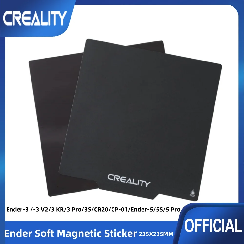 Creality Ender 3 miękka naklejka magnetyczna 235*235*1MM dla Ender 3/3 V2/3 Pro/3 S1/Pro/ Ender-5/5S/5Pro…