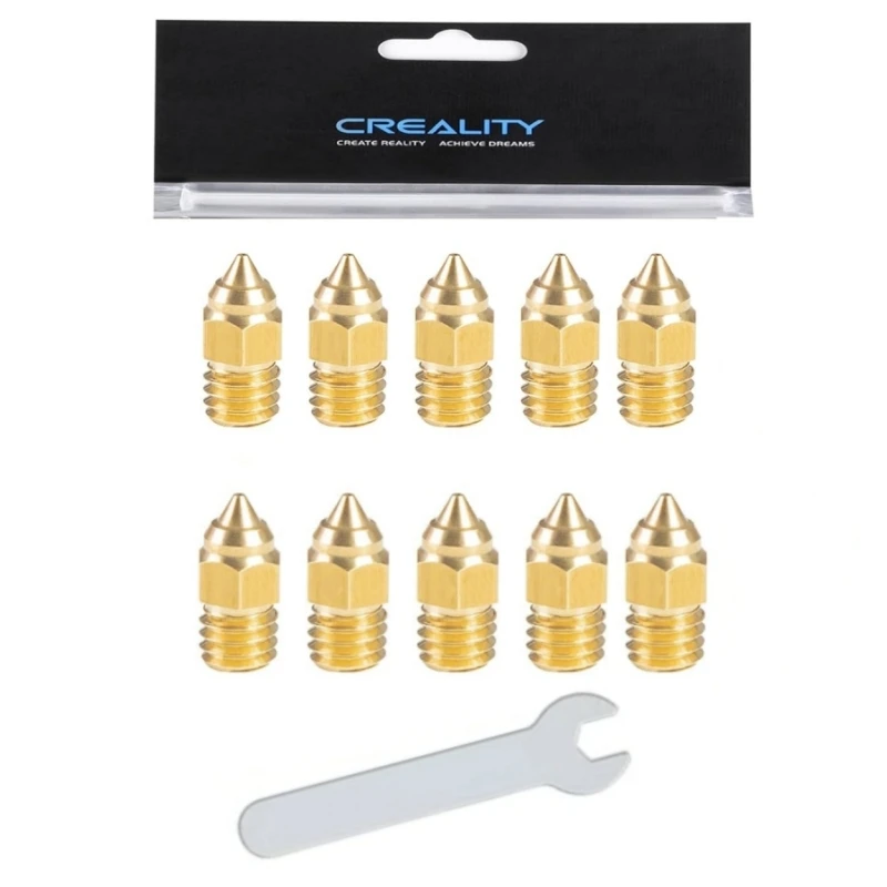 Creality Ender 3 Series/Ender 3 S1 Series/Ender 3 Neo Series 10 sztuk dyszy, do Ender 3/Pro/V2, 3 S1, Ender 3…