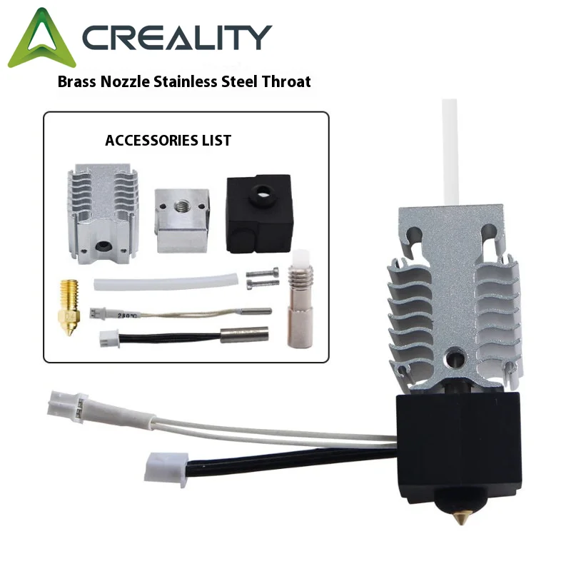 Creality Ender 3 V3 SE zestaw dysz Hotend wydajne ogrzewanie chłodzenie rozpraszanie ciepła gardło ze stali… Creality Ender 3 V3 SE zestaw dysz Hotend wydajne ogrzewanie chłodzenie rozpraszanie ciepła gardło ze stali…