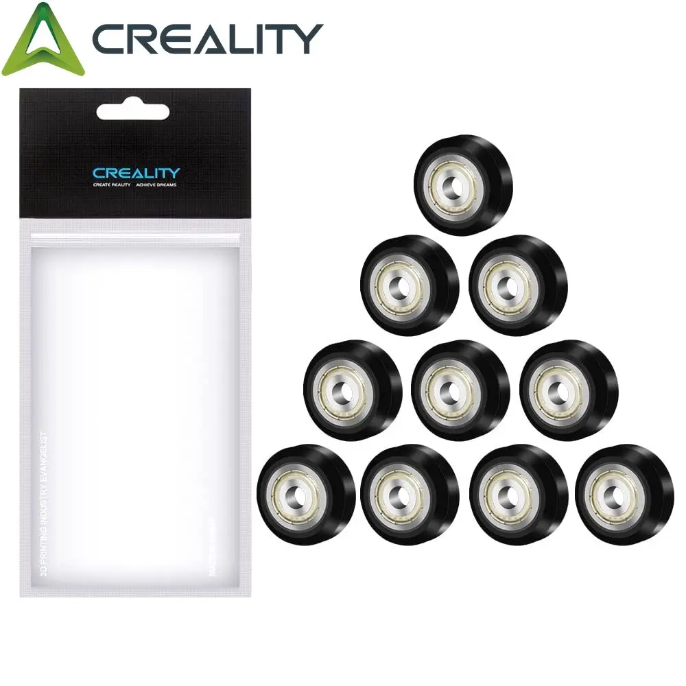 Creality Ender 3 Wheel 3D Printer POM Wheel Plastic Pulley 625zz Łożysko liniowe do serii Ender 3/Ender 5/CR… Creality Ender 3 Wheel 3D Printer POM Wheel Plastic Pulley 625zz Łożysko liniowe do serii Ender 3/Ender 5/CR…