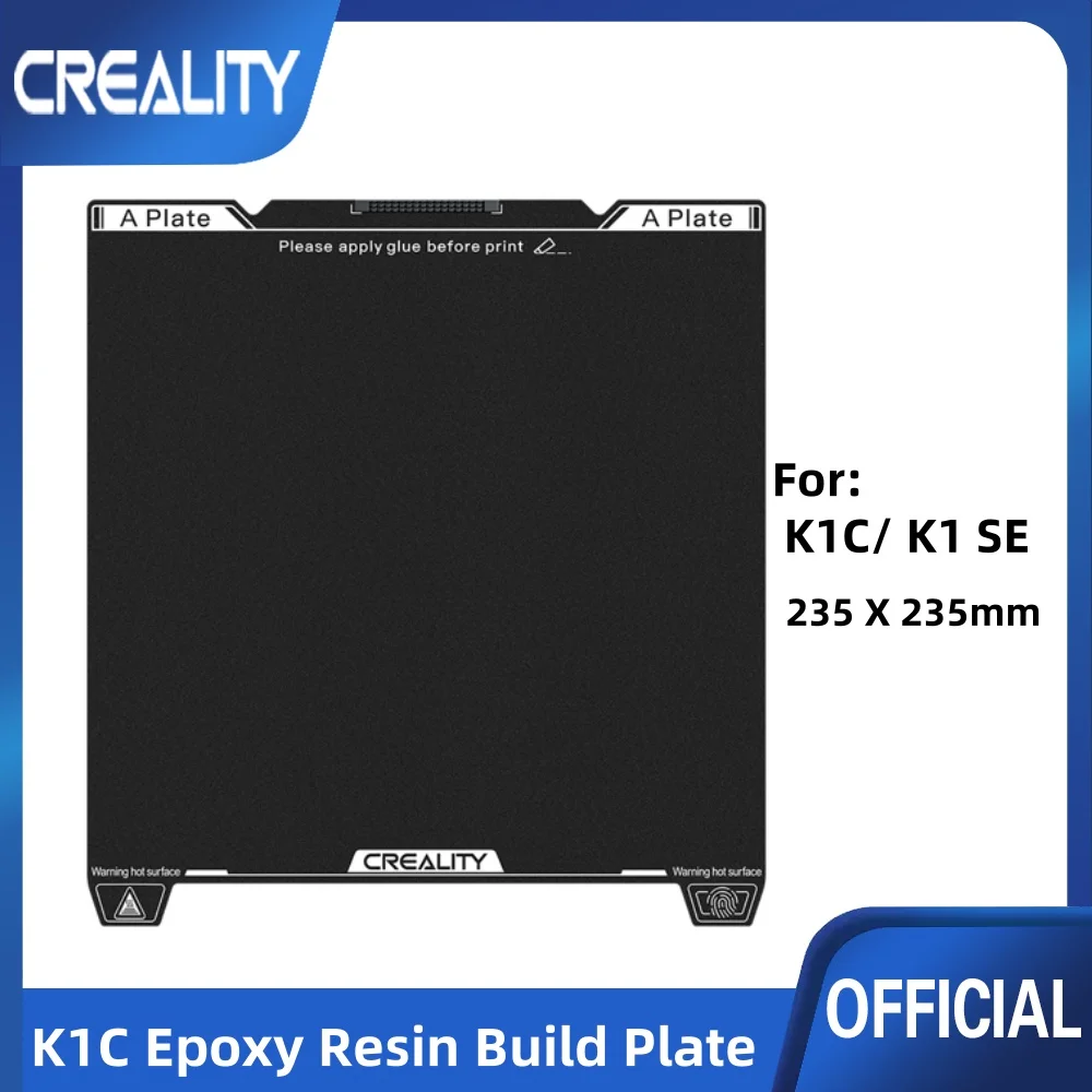 Creality K1C Płytka konstrukcyjna z żywicy epoksydowej 235 x 235 mm Wysoka wytrzymałość i odporność na zużycie…