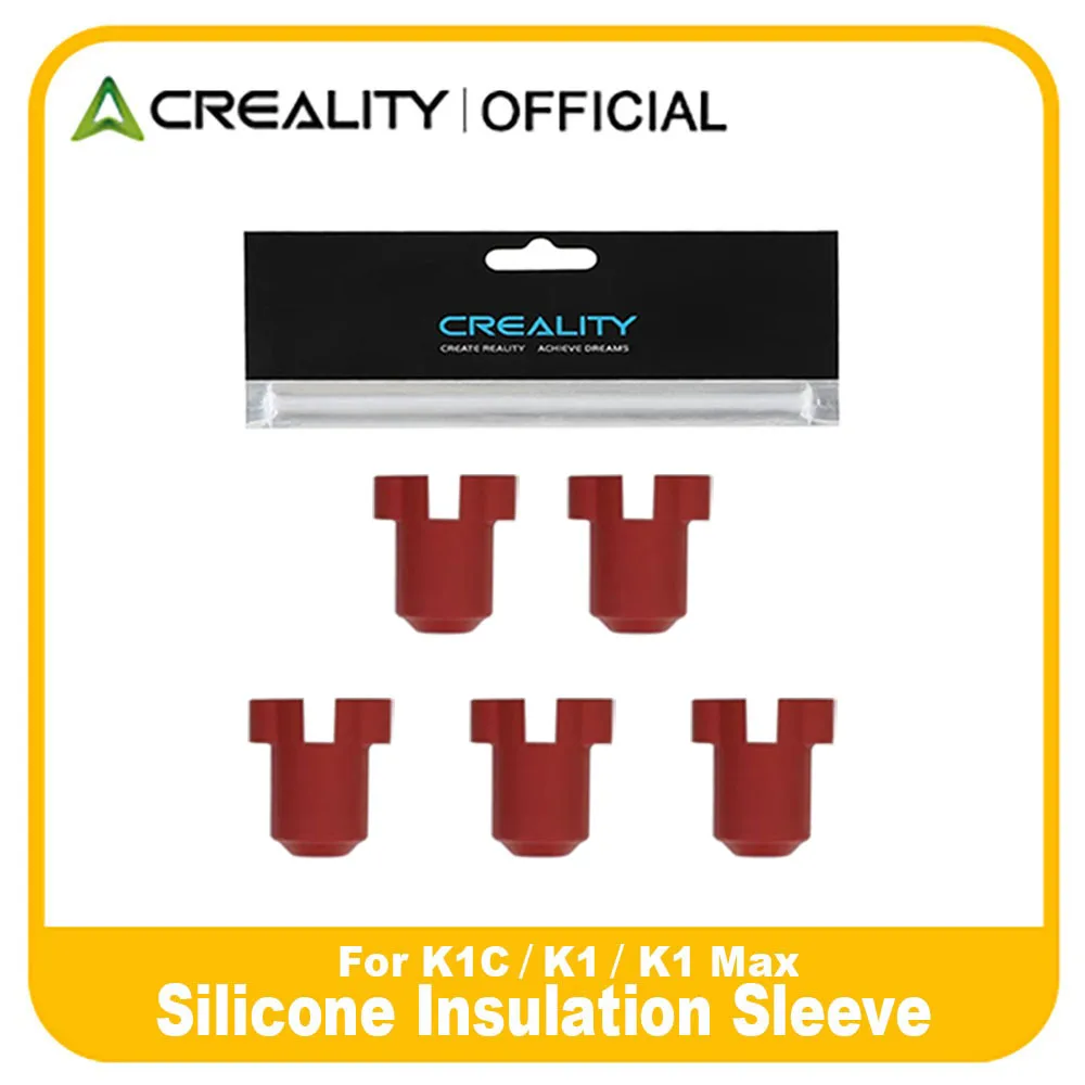Creality K1C Silicone Sock Ender 3 V3 Silicone Cover Hotend Heat Insulation Case Cover dla Ender3 V3…