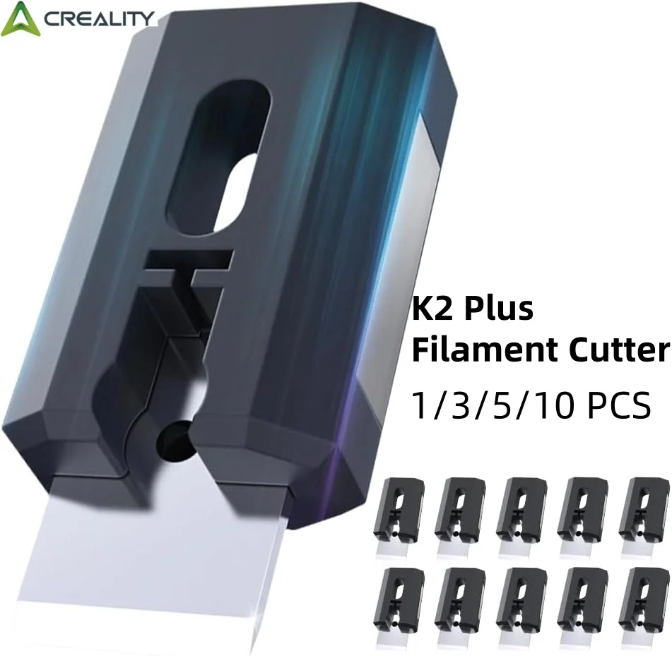 Creality Original K2 Plus Combo Filament Cutter, wysoka trwałość i szybka wymiana modułu przecinaka filamentu…