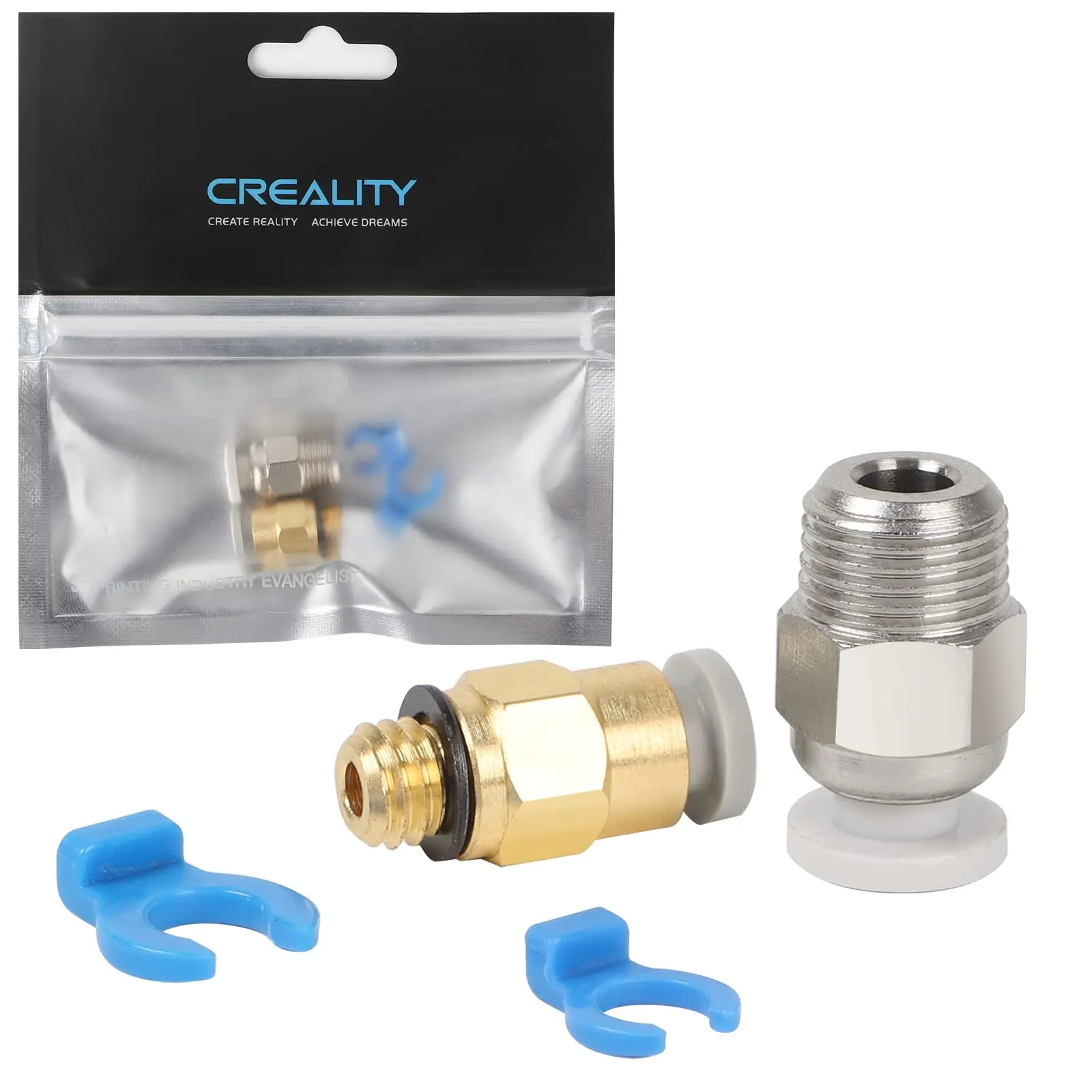 Creality PC4-M6 i PC4-M10 Złączka pneumatyczna Bowden Tube Coupler do drukarki 3D Bowden Extruder Ender 3/3… Creality PC4-M6 i PC4-M10 Złączka pneumatyczna Bowden Tube Coupler do drukarki 3D Bowden Extruder Ender 3/3…