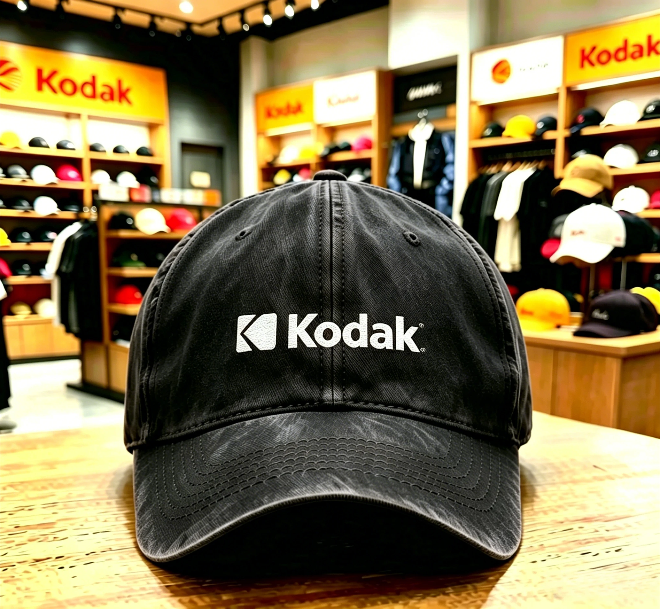 Czapka baseballowa Kodak 2026, unisex, regulowana, do sportów outdoorowych, z nadrukiem w stylu koreańskim Czapka baseballowa Kodak 2026, unisex, regulowana, do sportów outdoorowych, z nadrukiem w stylu koreańskim