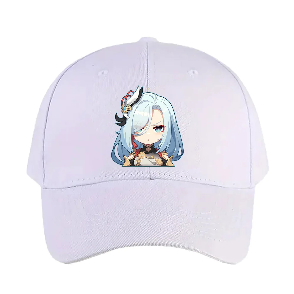 Czapka Shenhe Genshin Impact Chibi Kawaii Zła Zadziorna Zrywana Usta Tryb Relaksu Letnia Damska Męska Dorosła Casualowa Czapka Baseballowa Regulowana Czapka typu Trucker Czapka Shenhe Genshin Impact Chibi Kawaii Zła Zadziorna Zrywana Usta Tryb Relaksu Letnia Damska Męska Dorosła Casualowa Czapka Baseballowa Regulowana Czapka typu Trucker