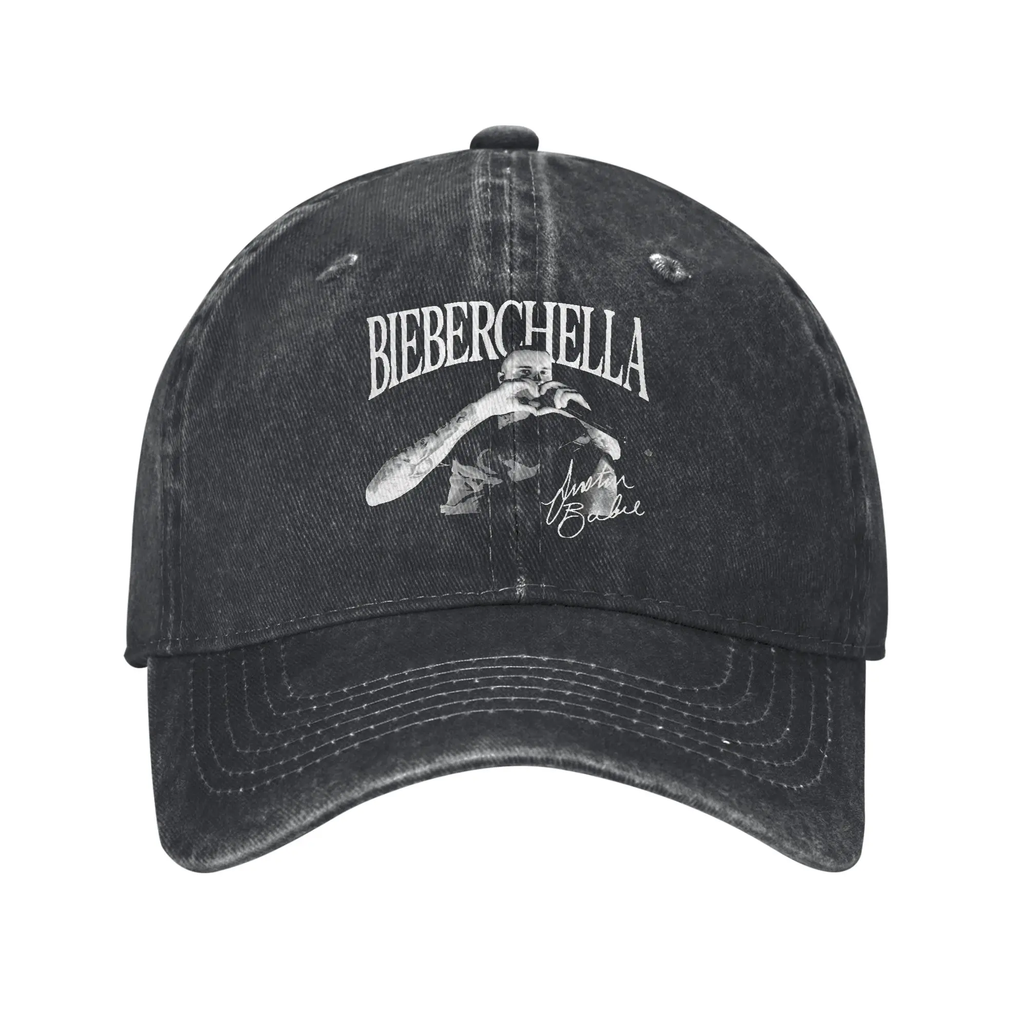 Czapka typu trucker Justin Bieber Bieberchella Concert, unisex, modna czapka bejsbolówka, regulowana Czapka typu trucker Justin Bieber Bieberchella Concert, unisex, modna czapka bejsbolówka, regulowana