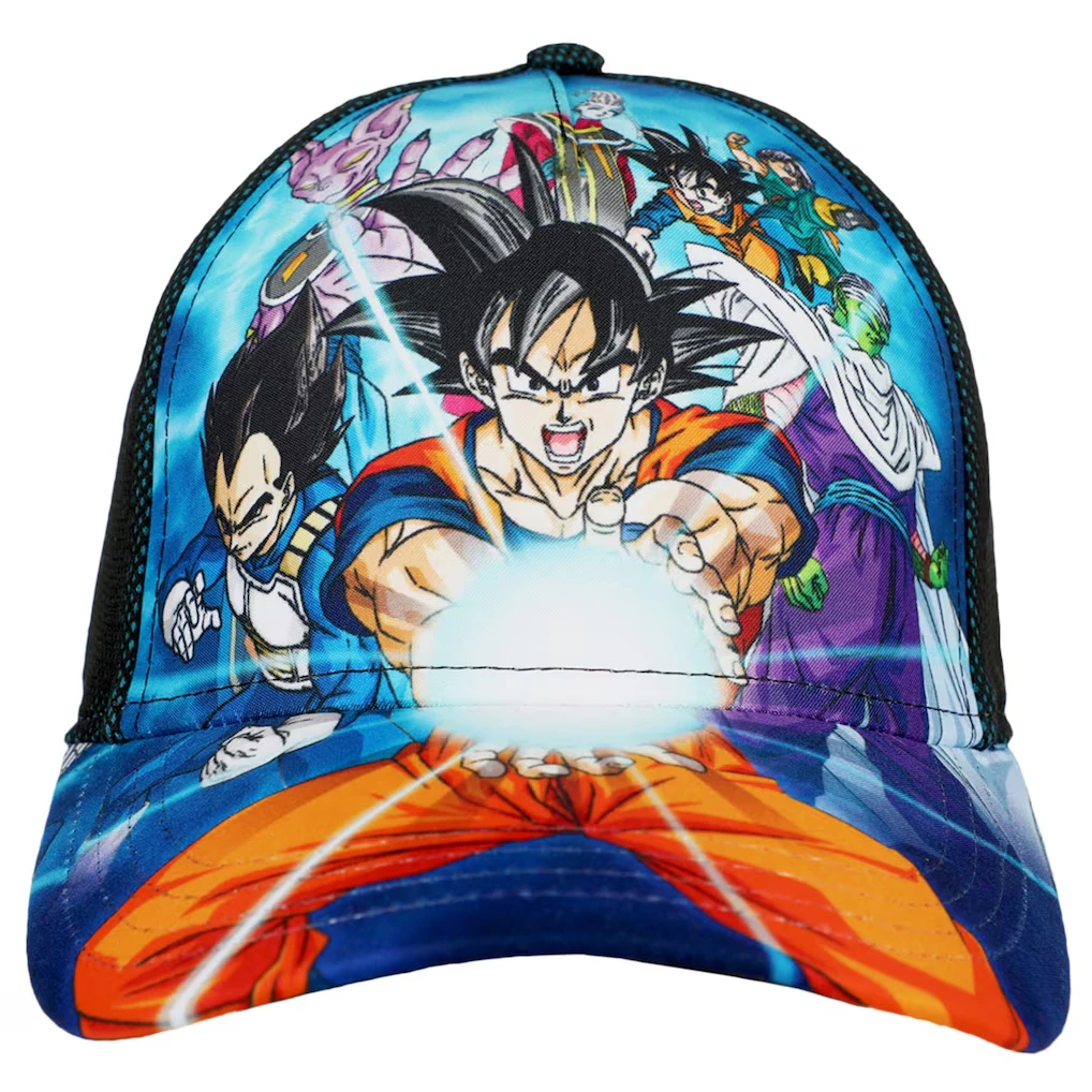 Czapka z daszkiem 2026 New Summer Dragon Ball Super Youth Men Baseball Snapback Czarna – Prezent dla entuzjastów anime