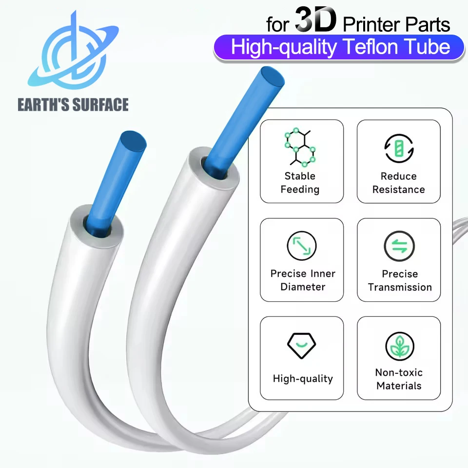 Części do drukarki 3D Creality K1C Ender 3 V3 Bowden Extruder PTFE Tube do J-head Hotend Filament 1.75mm…