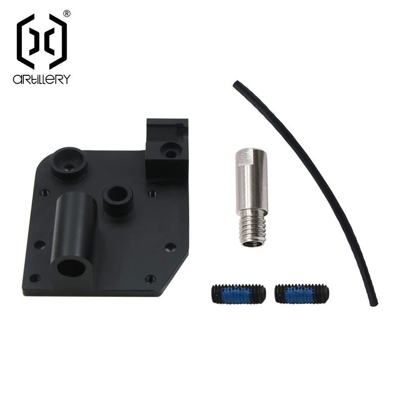 Części Hotend do drukarki 3D Artillery Rura gardłowa i radiator z rurą izolującą ciepło, małe śruby do…