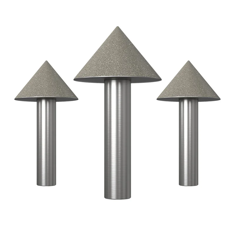 Diamentowa głowica szlifierska chamferer metal wood glass może być używana z elektryczna wiertarka ręczna Diamentowa głowica szlifierska chamferer metal wood glass może być używana z elektryczna wiertarka ręczna