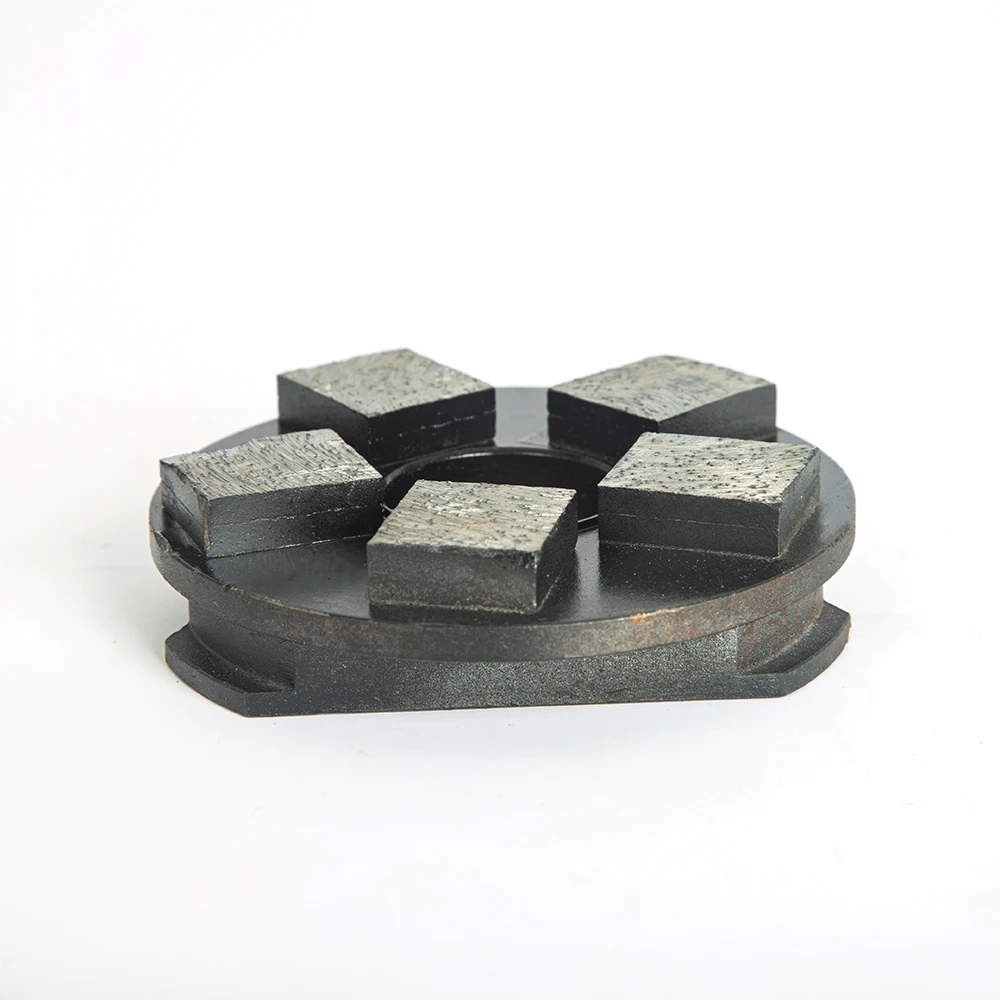 Diamentowe trapezowe metalowe podkładki PCD szlifowanie ostrza twardego betonu do szlifowania kamieni buta na… Diamentowe trapezowe metalowe podkładki PCD szlifowanie ostrza twardego betonu do szlifowania kamieni buta na…