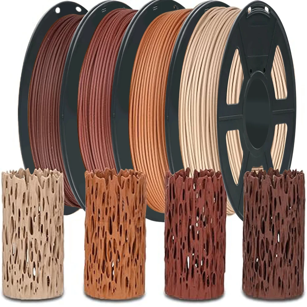 Drukarka 3D Filament drewniany PLA 1,75 mm Sublimacja Drewniany PLA 1kg/500g/250g Materiał do druku 3D Heban… Drukarka 3D Filament drewniany PLA 1,75 mm Sublimacja Drewniany PLA 1kg/500g/250g Materiał do druku 3D Heban…