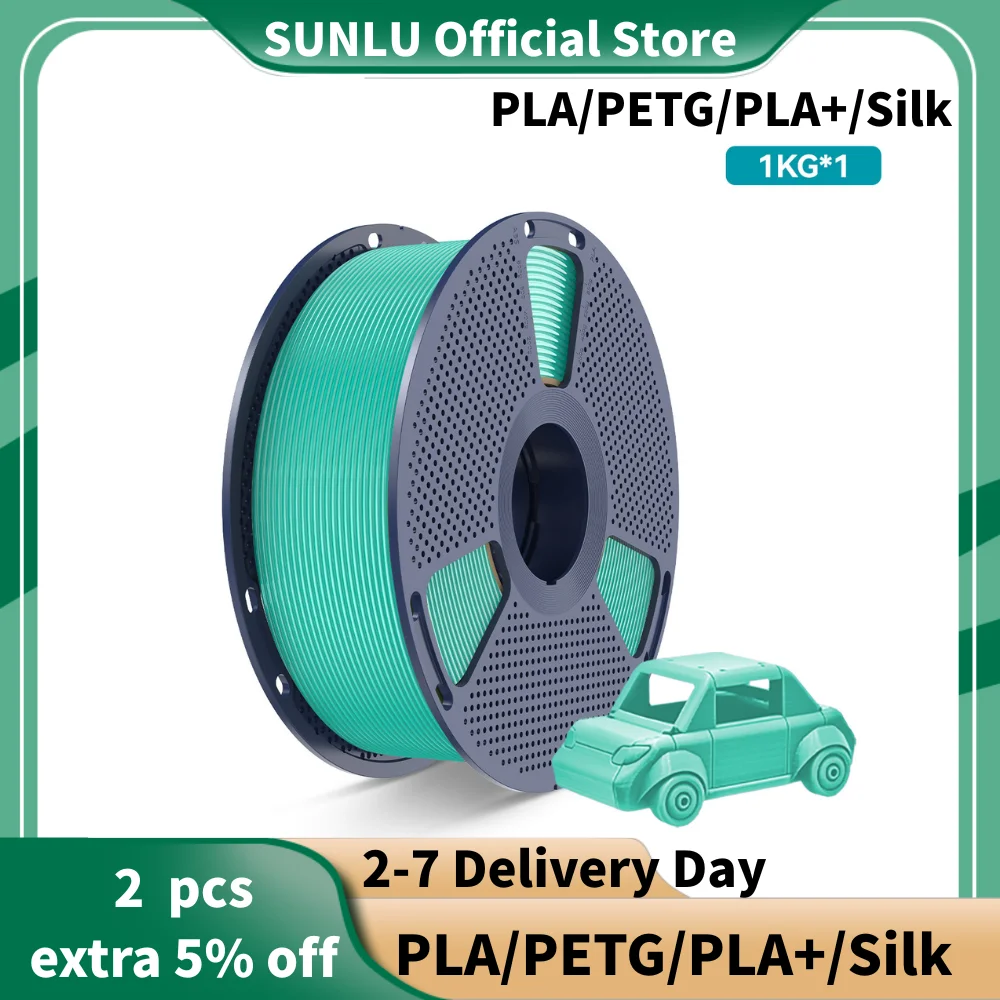 Drukarka 3D SUNLU 1KG PETG/PLA/PLA+/SILK Tolerancja 1,75 mm +/-0,02 mm Filament bez pęcherzyków z magazynu RU… Drukarka 3D SUNLU 1KG PETG/PLA/PLA+/SILK Tolerancja 1,75 mm +/-0,02 mm Filament bez pęcherzyków z magazynu RU…