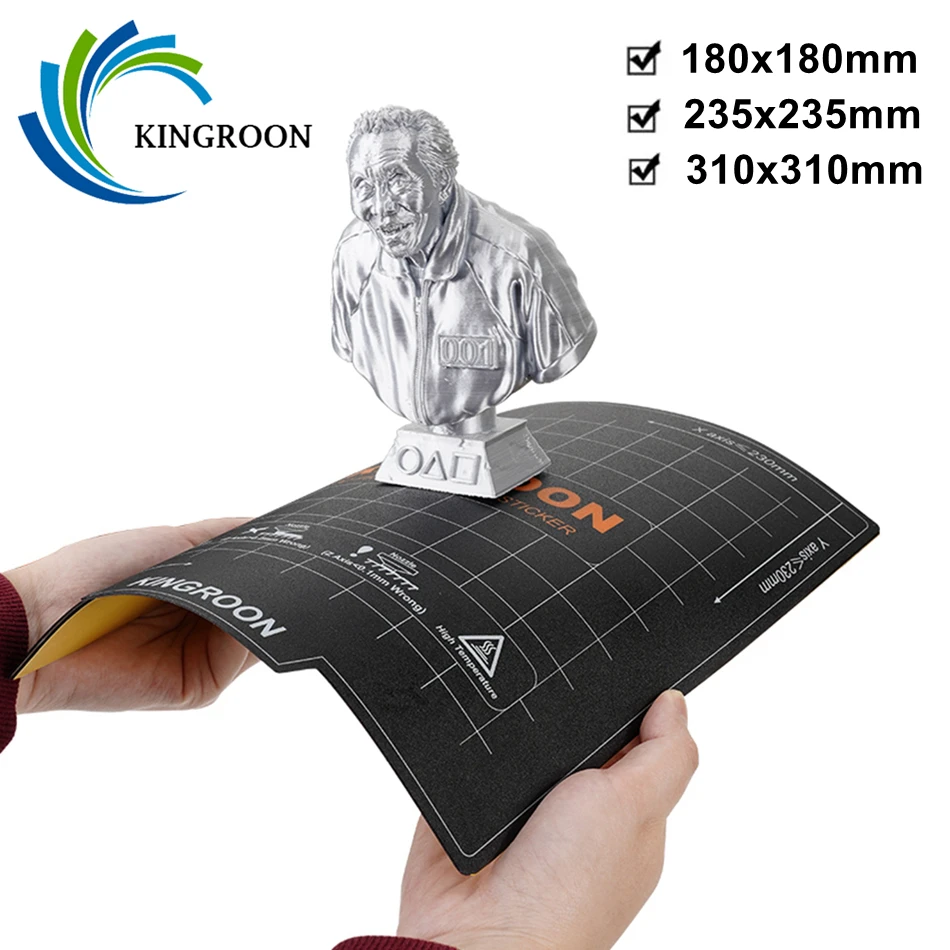 Drukarka KINGROON 3D z elastycznym płytka magnetyczna 180x 180/235x235mm płyta do zabudowy magnetyczny do KP3S… Drukarka KINGROON 3D z elastycznym płytka magnetyczna 180x 180/235x235mm płyta do zabudowy magnetyczny do KP3S…
