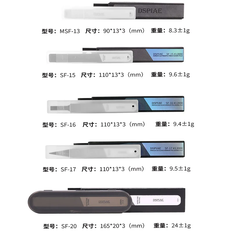 DSPIAE MSF-13 SF-15 SF-16 SF-17 SF-20 Blok ścierny Leviathan Ultimate Hobby FiLe Ceramiczny pilnik Narzędzia… DSPIAE MSF-13 SF-15 SF-16 SF-17 SF-20 Blok ścierny Leviathan Ultimate Hobby FiLe Ceramiczny pilnik Narzędzia…