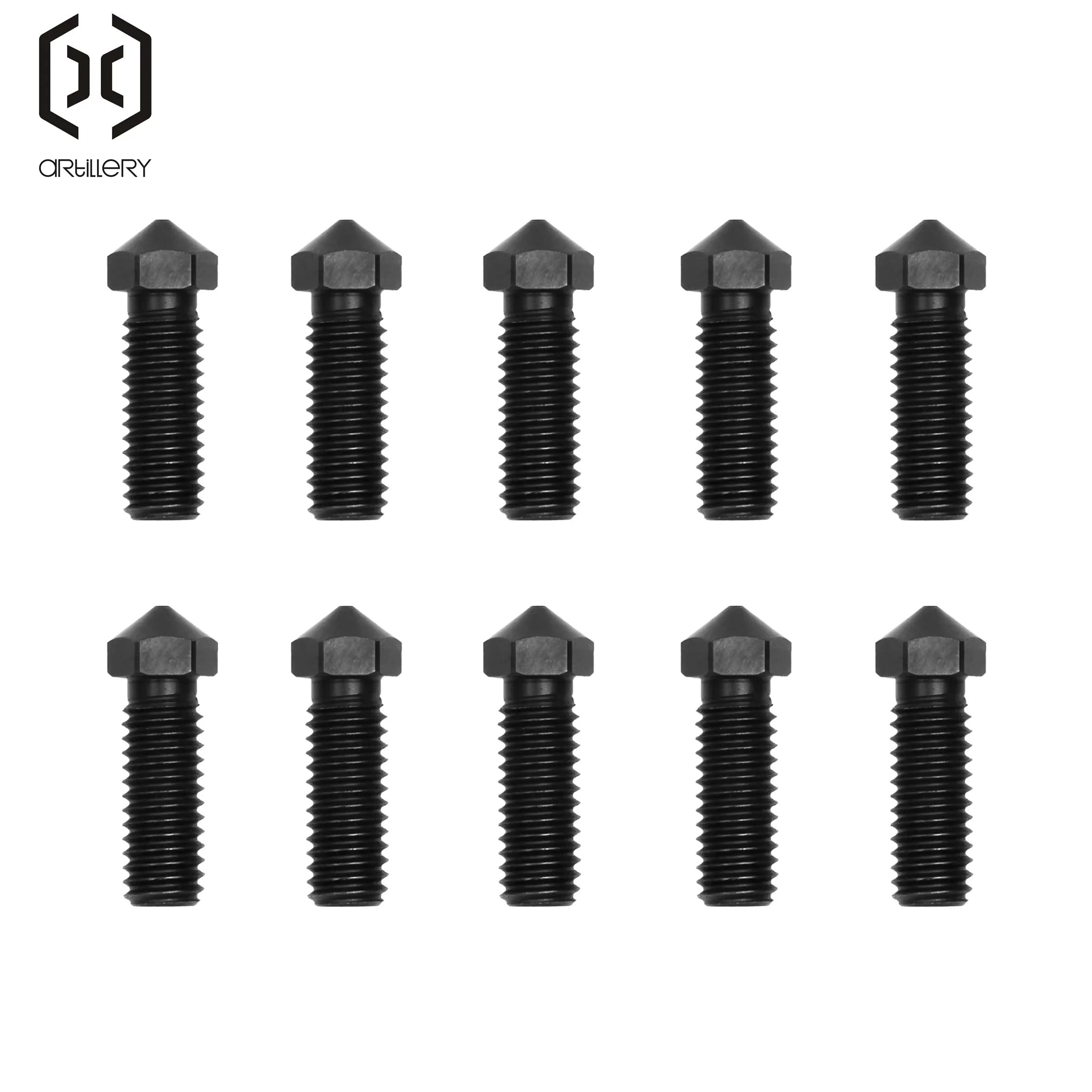 Dysza ze stali czarnej o średnicy 0,4 mm do ekstrudera drukarki 3D Artillery Dysza ze stali czarnej o średnicy 0,4 mm do ekstrudera drukarki 3D Artillery