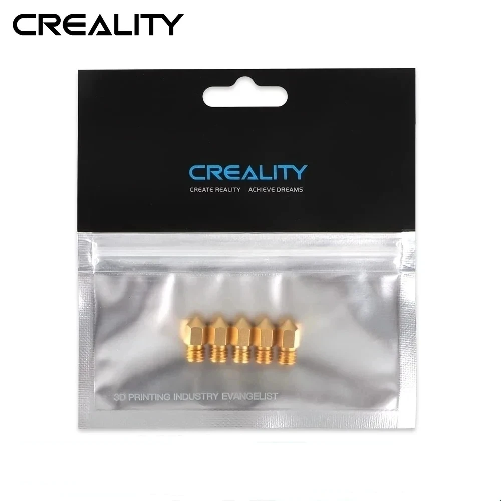 Dysze mosiężne Creality Ender 3 0.2/0.4/0.6/0.8/1.0mm do drukarek 3D Ender 3/Ender 3 V2/3 Pro/3 Max/Ender…