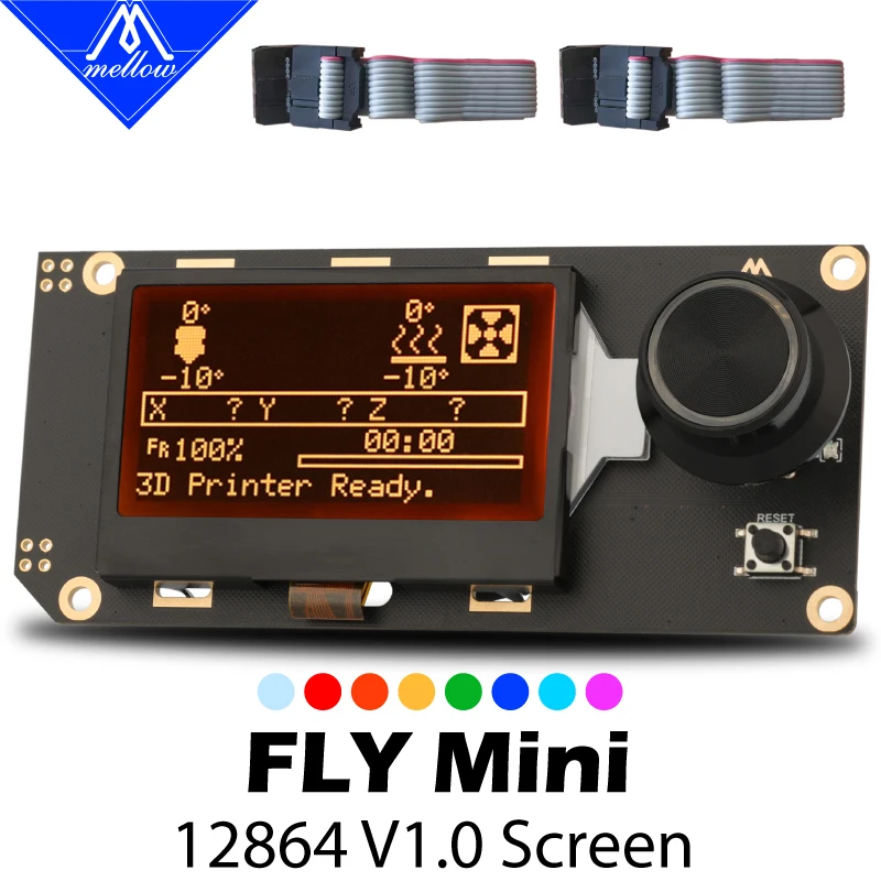 Ekran wyświetlacza Mellow FLY Mini V1.0 12864 do Duet 2 SKR 1.3 1.4, MKS Voron Marlin&Reprap&Klipper, płytka… Ekran wyświetlacza Mellow FLY Mini V1.0 12864 do Duet 2 SKR 1.3 1.4, MKS Voron Marlin&Reprap&Klipper, płytka…