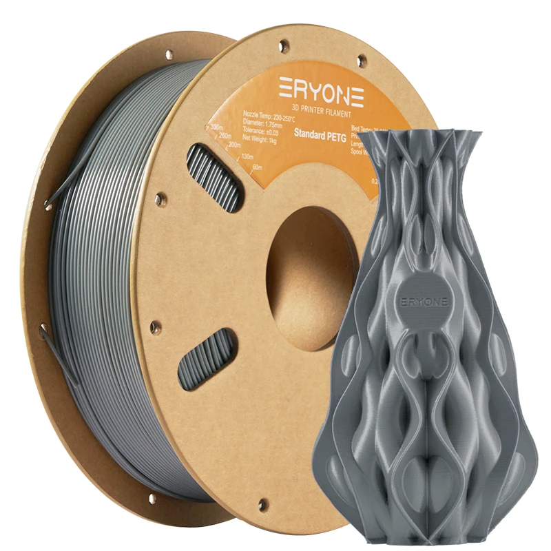 ERYONE 1KG Filament PETG 1.75mm, Wielka Wyprzedaż Mocny Filament do Drukarek 3D Łatwy w Drukowaniu Dostępne…
