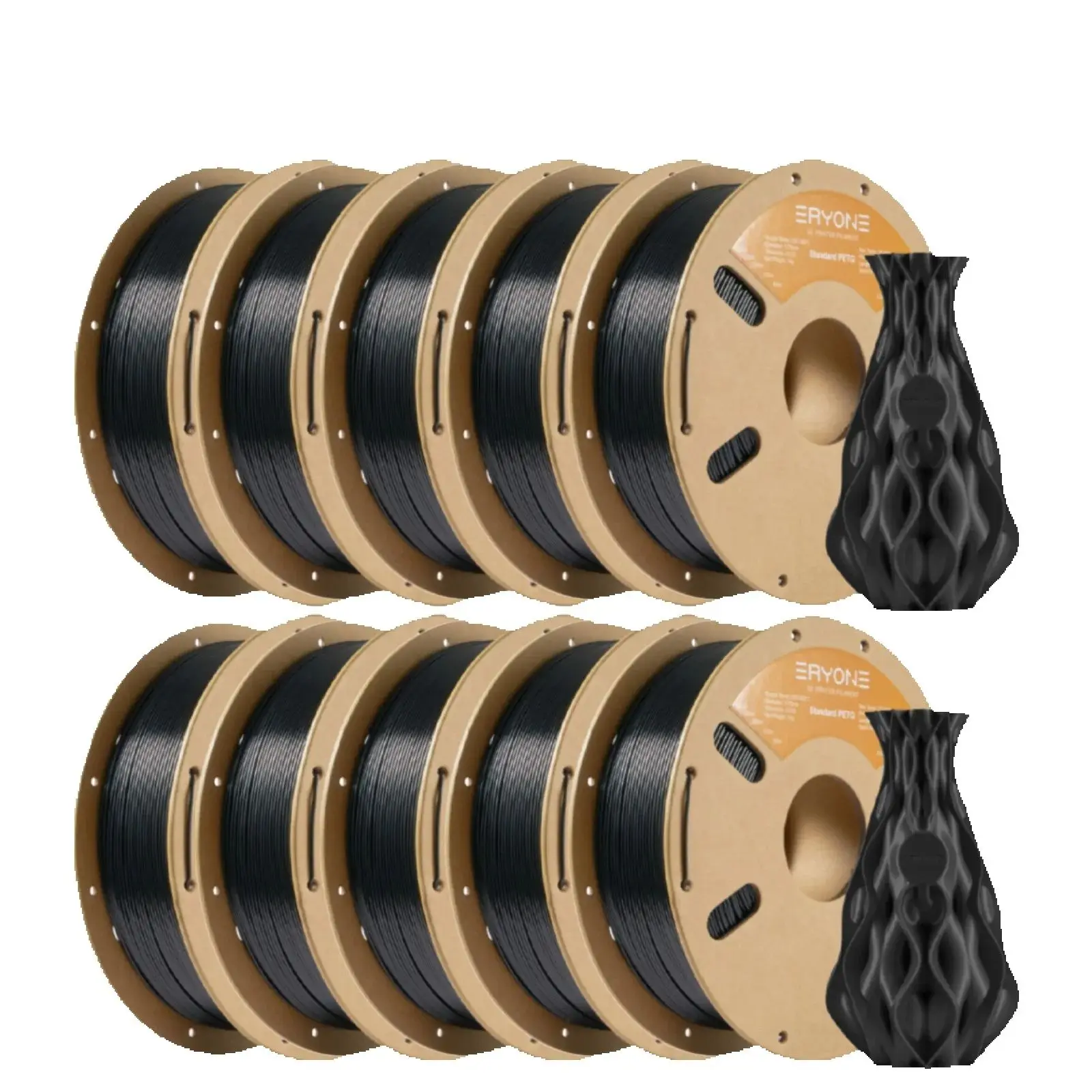 ERYONE PETG Filament 1kg 1.75mm ± 0.03mm szpula do drukarki 3D FDM biodegradowalny wzrost jakości nowy nabytek…