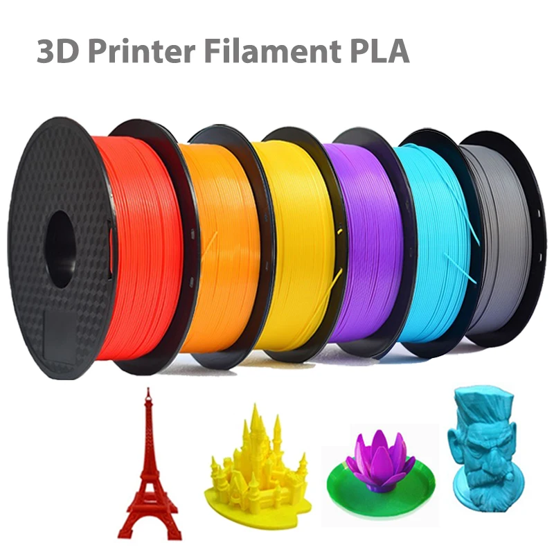 Filament do drukarki 3D 1.75mm PLA Fioletowy 250g Zielony Czerwony Czarny Niebieski Szary Przewód Pakowany… Filament do drukarki 3D 1.75mm PLA Fioletowy 250g Zielony Czerwony Czarny Niebieski Szary Przewód Pakowany…