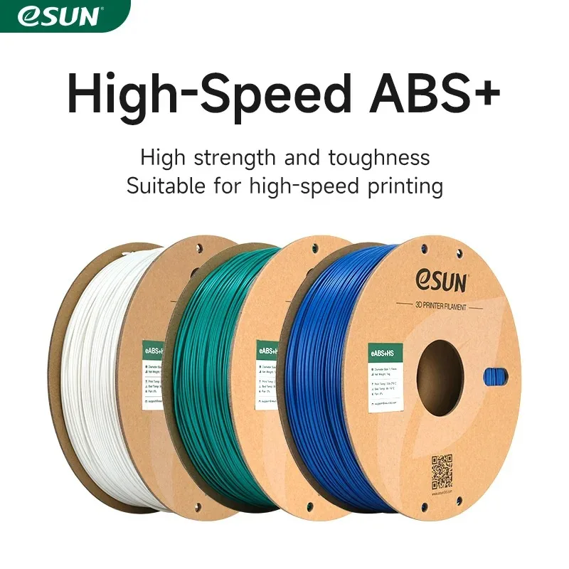 Filament ESUN Fast Printing ABS+ 1KG 1.75MM do szybkiego drukowania, filament ABS+ do drukarek 3D, filament…