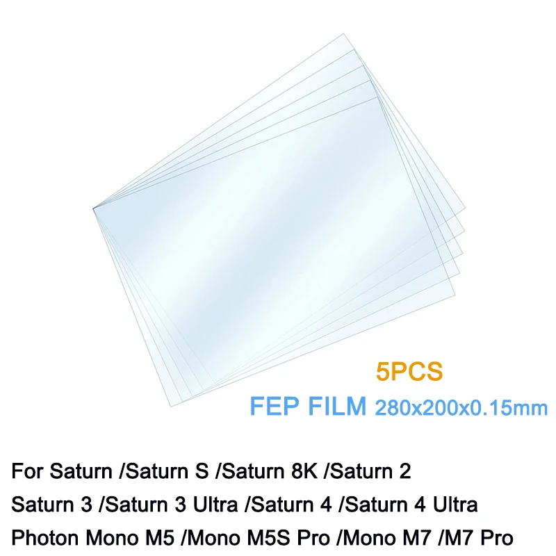 Folia FEP 280*200*0.15mm do drukarek 3D Anycubic Photon Mono X 6Ks, Mono X2, Mono X 6K M3 Plus, Mono M5, M5s… Folia FEP 280*200*0.15mm do drukarek 3D Anycubic Photon Mono X 6Ks, Mono X2, Mono X 6K M3 Plus, Mono M5, M5s…
