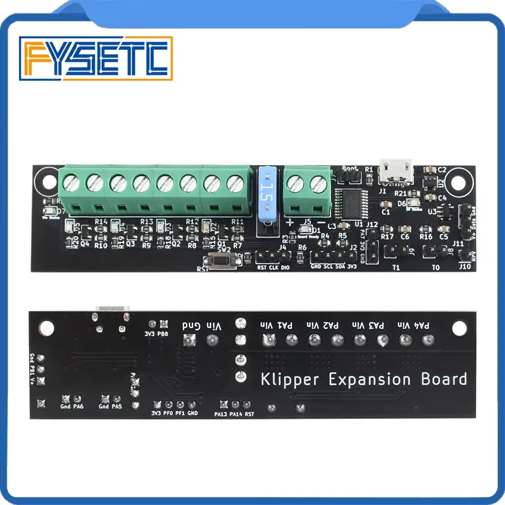 FYSETC 1 szt. Voron 3D drukarka STM32F042F6P6 MCU Klipper ekspander wysokiej jakości ekspander 2.4 Voron