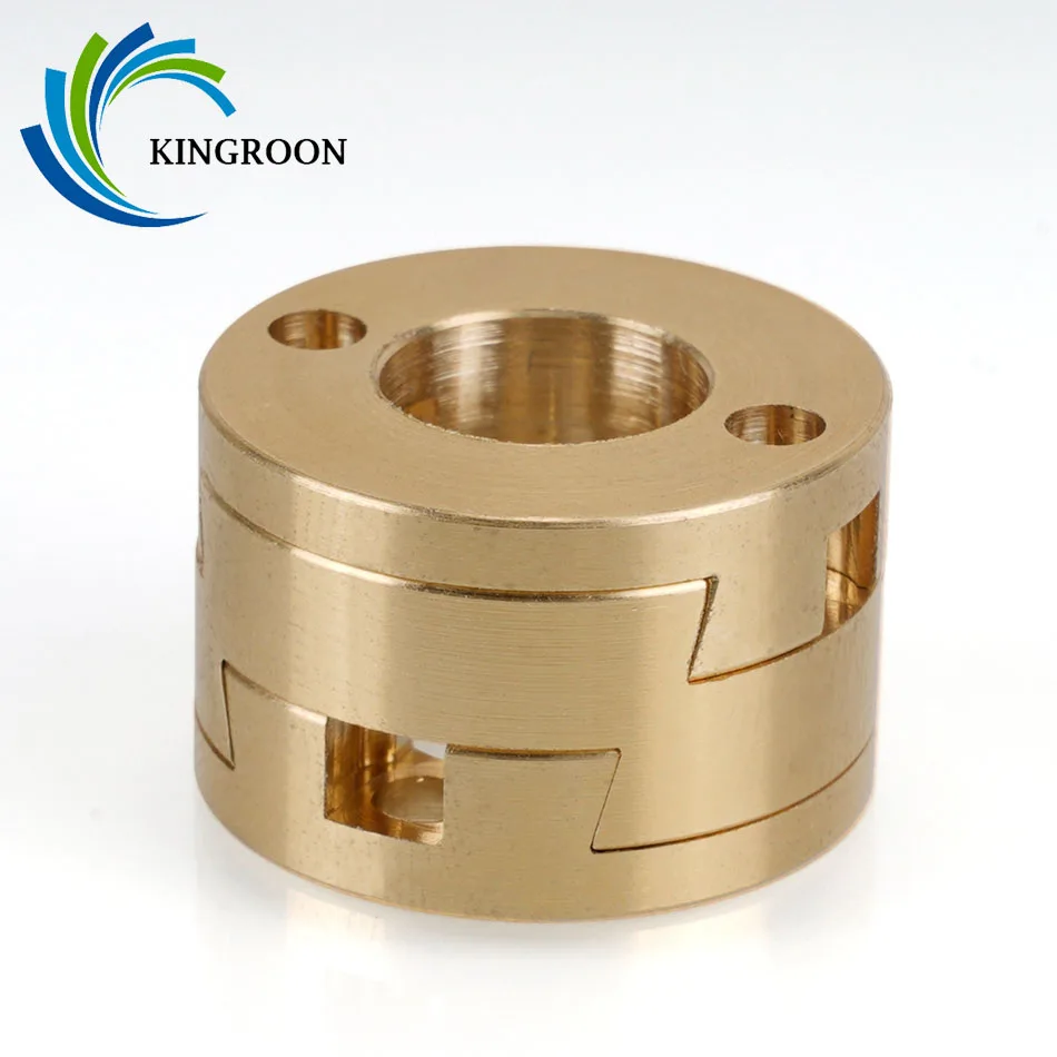 KINGROON 16mm Oldham sprzęgło T8 śruba osi Z gorące łóżko redukcja drukowanie huśtawka części drukarki 3D CNC… KINGROON 16mm Oldham sprzęgło T8 śruba osi Z gorące łóżko redukcja drukowanie huśtawka części drukarki 3D CNC…