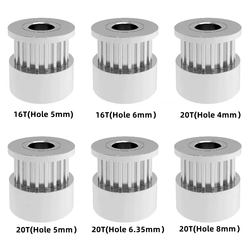 Koło synchronizacyjne 2GT 16 20 30 36 40 zębów, koło pasowe rozrządu 2GT o średnicy otworu 4/5/6/6.35/8mm do… Koło synchronizacyjne 2GT 16 20 30 36 40 zębów, koło pasowe rozrządu 2GT o średnicy otworu 4/5/6/6.35/8mm do…