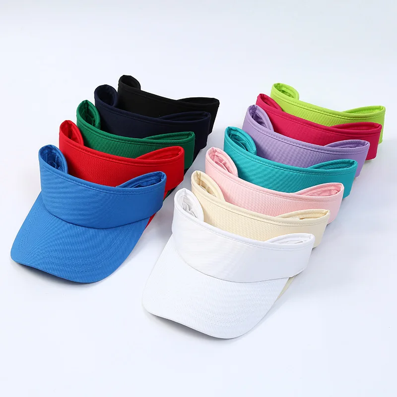 Letnie sporty na świeżym powietrzu Czapka tenisowa para Pusta górna część Ochrona UV Czapki przeciwsłoneczne bez górnej części Czapka baseballowa Sportowe czapki golfowe Daszek podróż Letnie sporty na świeżym powietrzu Czapka tenisowa para Pusta górna część Ochrona UV Czapki przeciwsłoneczne bez górnej części Czapka baseballowa Sportowe czapki golfowe Daszek podróż