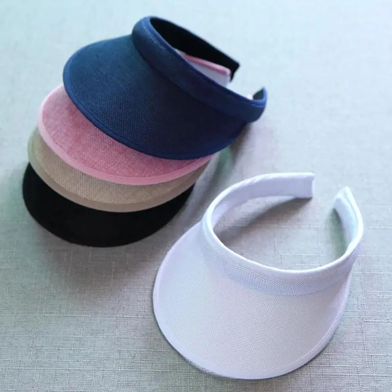 Lniano-bawełniane modne kapelusze przeciwsłoneczne z daszkiem, unisex, letnie, przenośne, z klipsem, na zewnątrz, dla rodziców i dzieci, z otwartą górą, kapelusz przeciwsłoneczny 54-58 cm Lniano-bawełniane modne kapelusze przeciwsłoneczne z daszkiem, unisex, letnie, przenośne, z klipsem, na zewnątrz, dla rodziców i dzieci, z otwartą górą, kapelusz przeciwsłoneczny 54-58 cm
