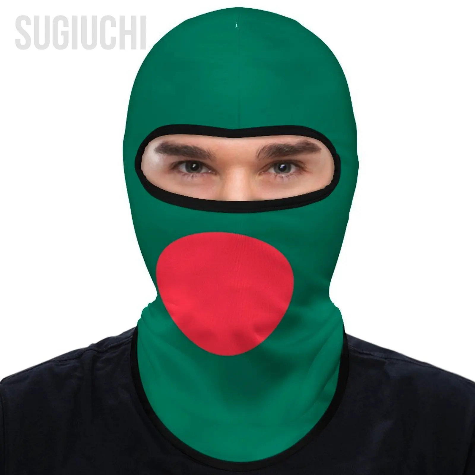 Maska na twarz z flagą Bangladeszu, przeciwsłoneczna, na motocykl, dla motocyklistów, osłona na twarz, czapka przeciwwiatrowa, maska chroniąca przed wiatrem, wiatroodporna, nakrycie głowy do jazdy na rowerze Maska na twarz z flagą Bangladeszu, przeciwsłoneczna, na motocykl, dla motocyklistów, osłona na twarz, czapka przeciwwiatrowa, maska chroniąca przed wiatrem, wiatroodporna, nakrycie głowy do jazdy na rowerze