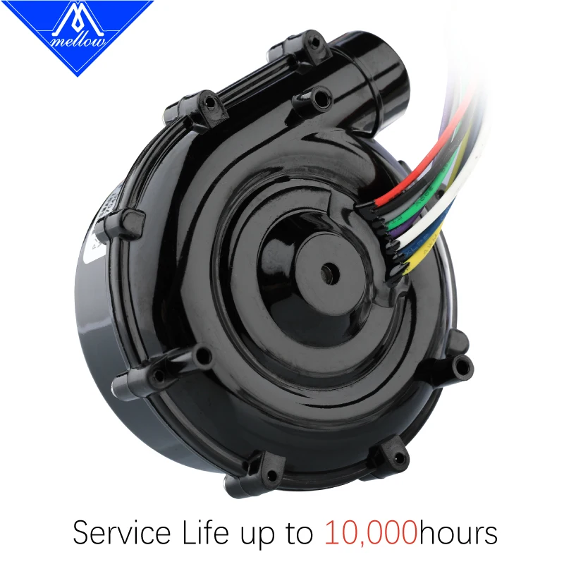 Mellow 24V bezszczotkowy dmuchawa odśrodkowa DC WS7040 7040 wentylator dmuchawa 6.5kpa do drukarki VzBoT… Mellow 24V bezszczotkowy dmuchawa odśrodkowa DC WS7040 7040 wentylator dmuchawa 6.5kpa do drukarki VzBoT…