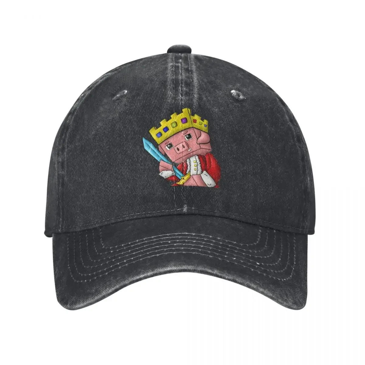 Merch Technoblade Logo Technoblade Czapka z daszkiem Oddychająca konstrukcja Męskie czapki Czapka baseballowa męska