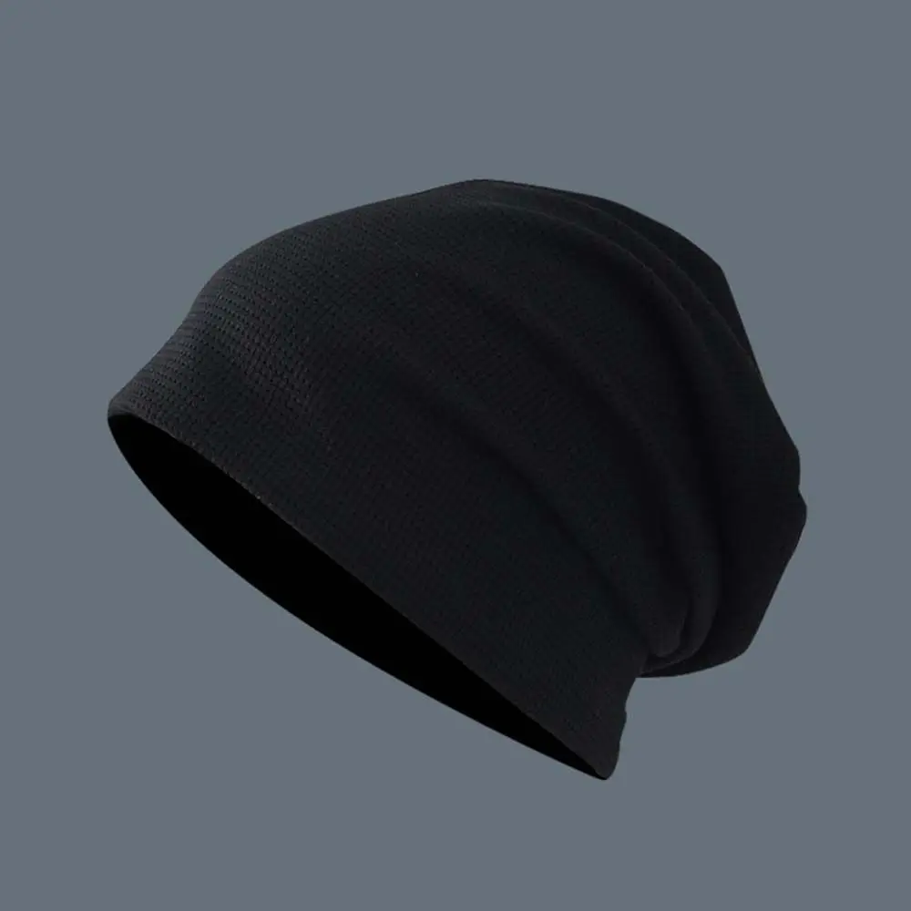 Miękka, uniwersalna czapka dziergana w stylu koreańskim, jednolita, damska beanie, czapka typu stacker, męska czapka skull cap Miękka, uniwersalna czapka dziergana w stylu koreańskim, jednolita, damska beanie, czapka typu stacker, męska czapka skull cap