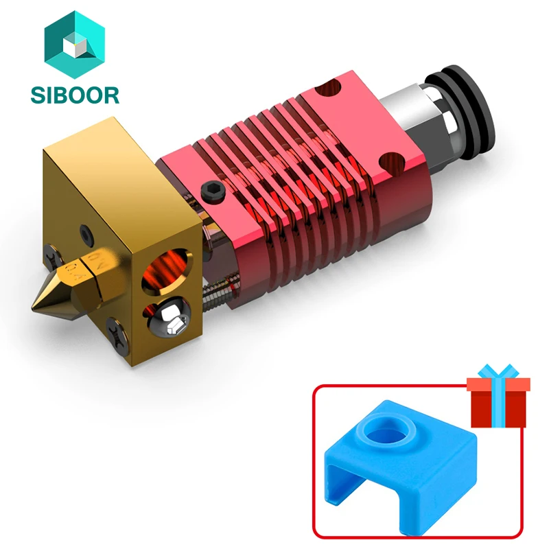 MK8 Zmontowane zestawy wytłaczarek Hotend do drukarek Ender 3 5 6 CR-8/10 Dysza Blok grzewczy ze stopu…