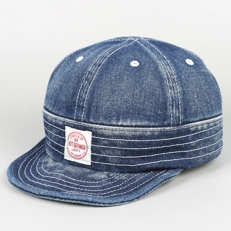 Modna czapka baseballowa męska damska 2026 lato amerykańska koreańska niebieska dżinsowa czapka vintage z miękkim daszkiem hip hop czarna czapka typu snapback Modna czapka baseballowa męska damska 2026 lato amerykańska koreańska niebieska dżinsowa czapka vintage z miękkim daszkiem hip hop czarna czapka typu snapback