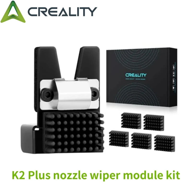 Moduł wycieraczki dyszy i zespół wycieraczki ustnej Creality K2 Plus, oryginalne akcesoria K2 Plus, części…