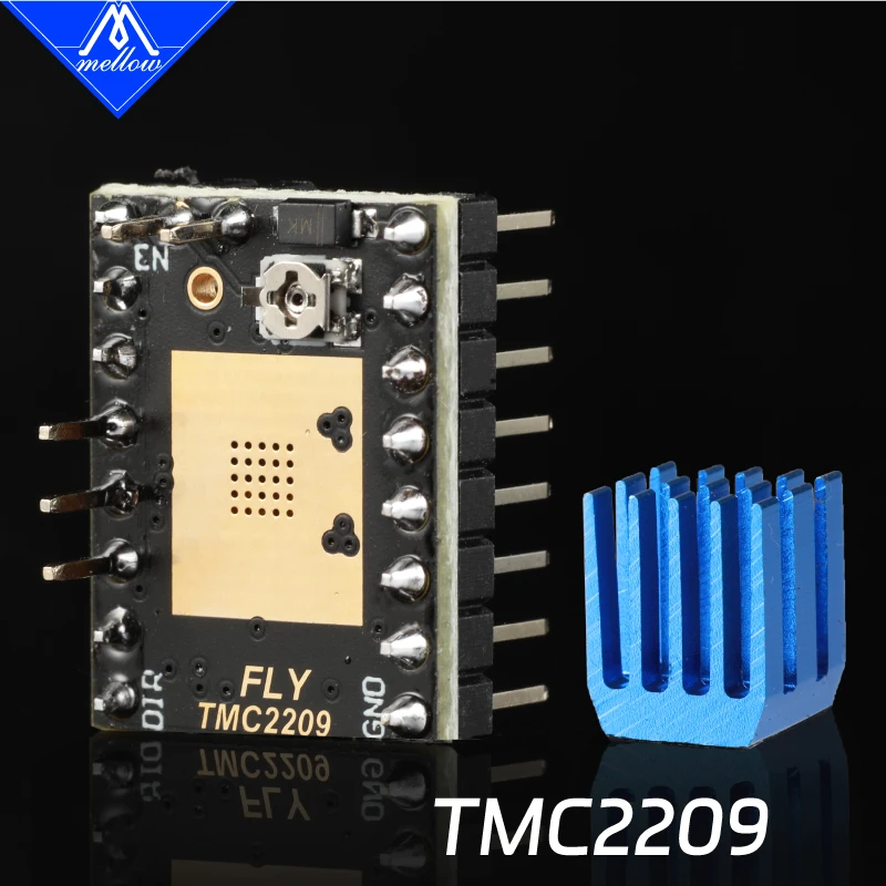 Najnowszy sterownik silnika krokowego Mellow Fly TMC2209 StepStick UART 2.8A Ciche części do drukarek 3D do… Najnowszy sterownik silnika krokowego Mellow Fly TMC2209 StepStick UART 2.8A Ciche części do drukarek 3D do…