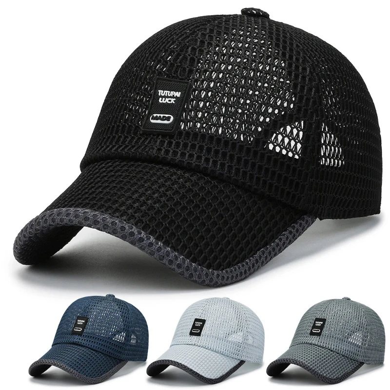 [NORTHWOOD] męska siateczkowa czapka z daszkiem oddychające czapki letnie tata kapelusz Outdoor czapki wędkarskie Bone Gorras Snapback czapka typu Trucker