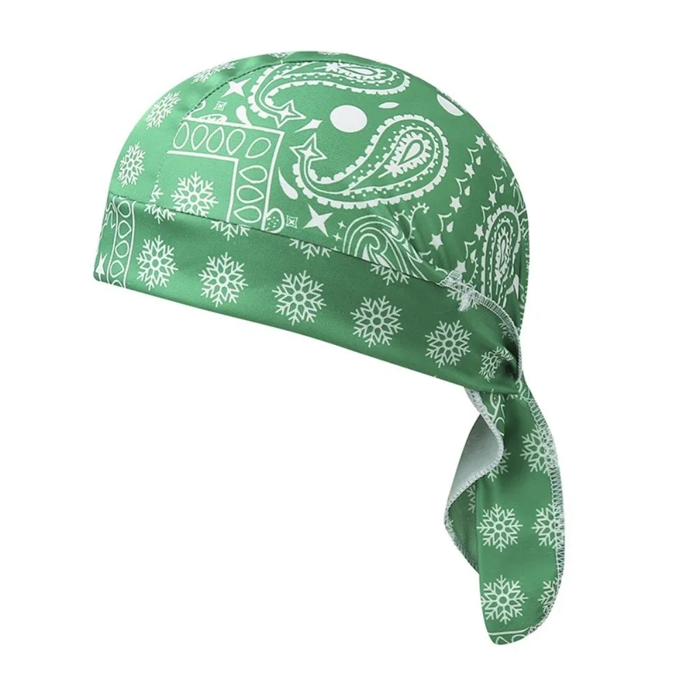 Nowe czapki hidżab z wzorem paisley, szybkoschnące, regulowane czapki pirackie, wygodne, z ochroną UV, opaski na głowę do jazdy na rowerze, sportowe Nowe czapki hidżab z wzorem paisley, szybkoschnące, regulowane czapki pirackie, wygodne, z ochroną UV, opaski na głowę do jazdy na rowerze, sportowe