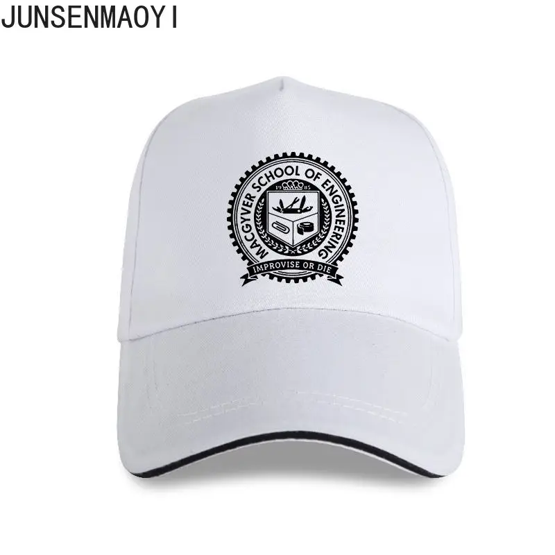 Nowe gadżety szkolne Macgyver Engineering Funny 80s ActionTV Show biała czapka z daszkiem bawełniana czapka typu snapback czapki typu Trucker kapelusze przeciwsłoneczne Nowe gadżety szkolne Macgyver Engineering Funny 80s ActionTV Show biała czapka z daszkiem bawełniana czapka typu snapback czapki typu Trucker kapelusze przeciwsłoneczne